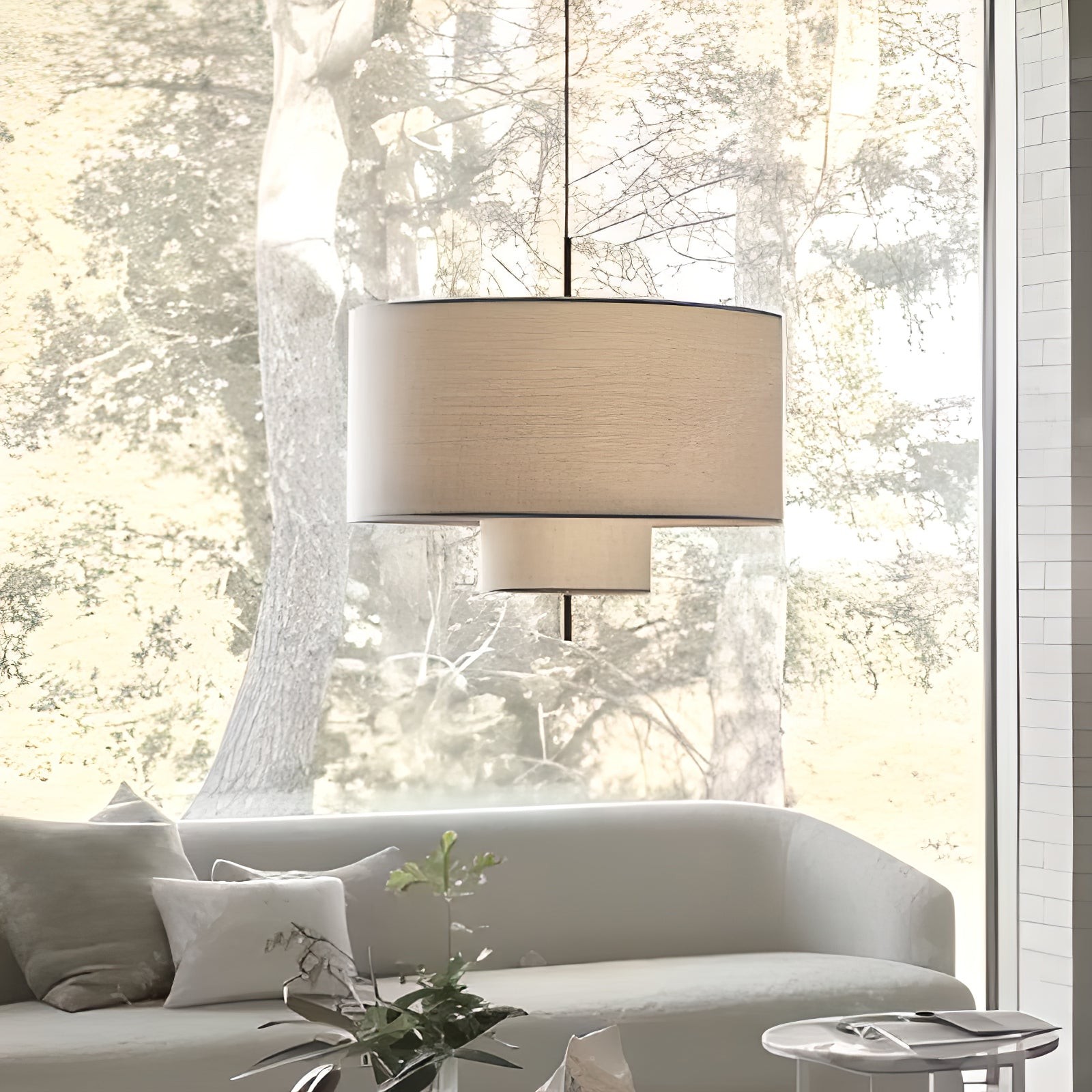 Nordic lineaire gelaagde hanglamp HL594