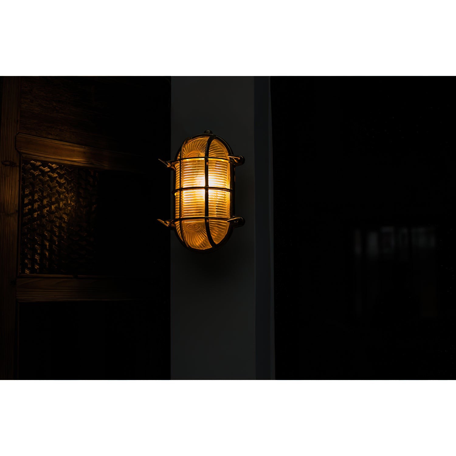 Fremantle messing bunkerwandlamp HL3189