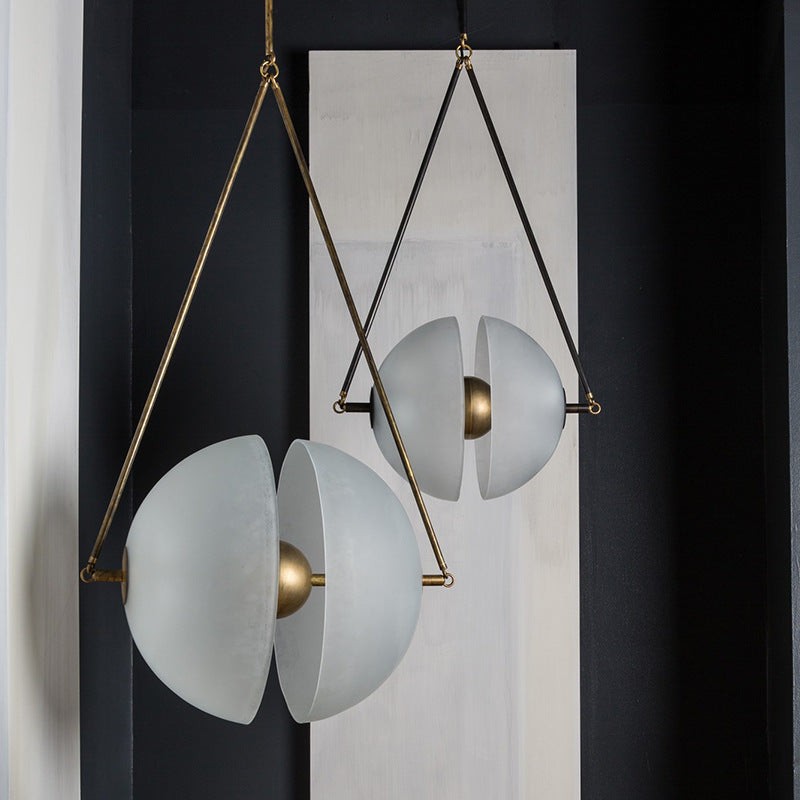 Eclat Nordic moderne glazen hanglamp HL3510