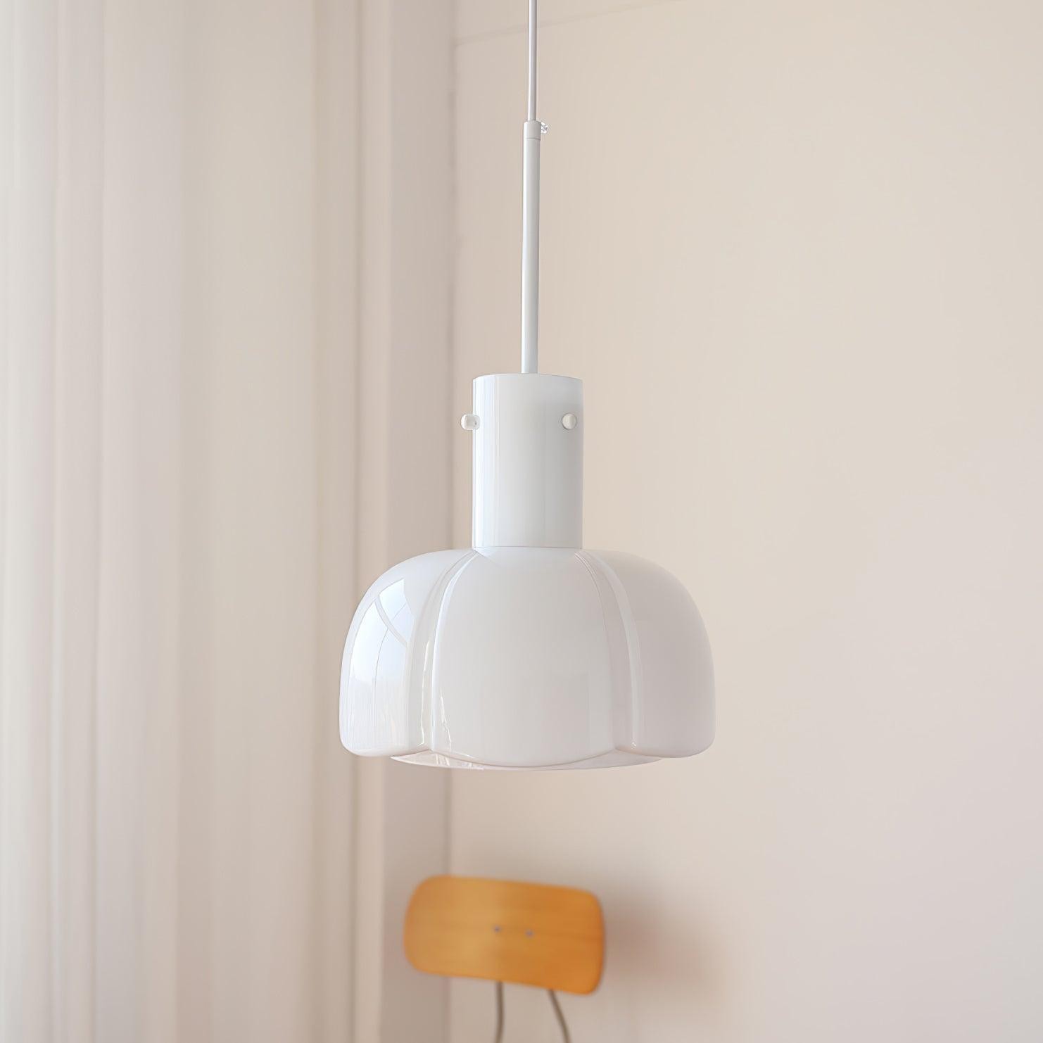 Middeleeuwse stijl glazen knop hanglamp HL619