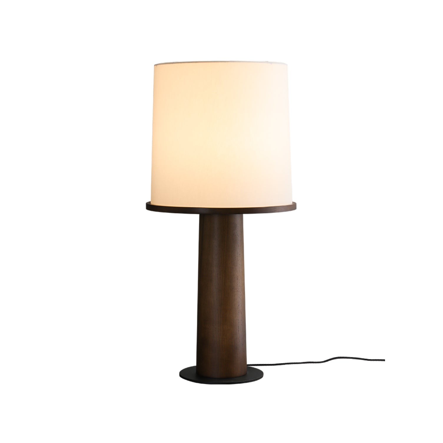 Modieuze licht- en schaduwfles tafellamp HL579