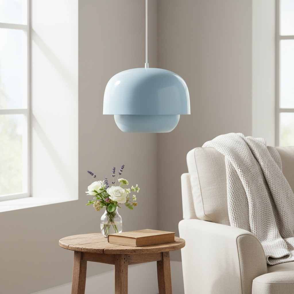 Clinco Mushroom Metal Hanglamp - Hanglamp met Vloeiende Rondingen voor Kookeiland en Bar HL1775