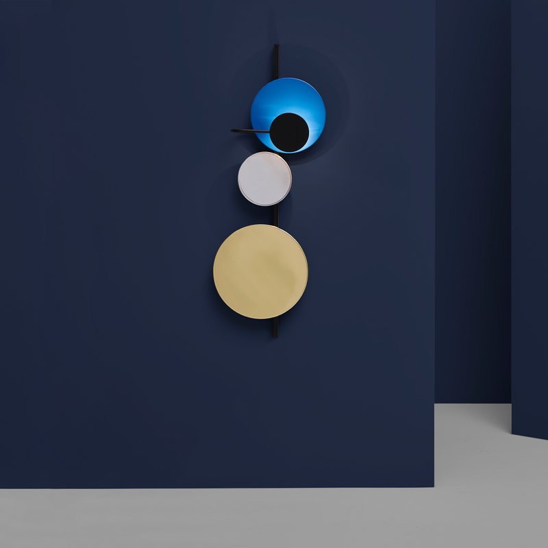 Moderne Kleurrijke Ronde PLANET Wandlamp