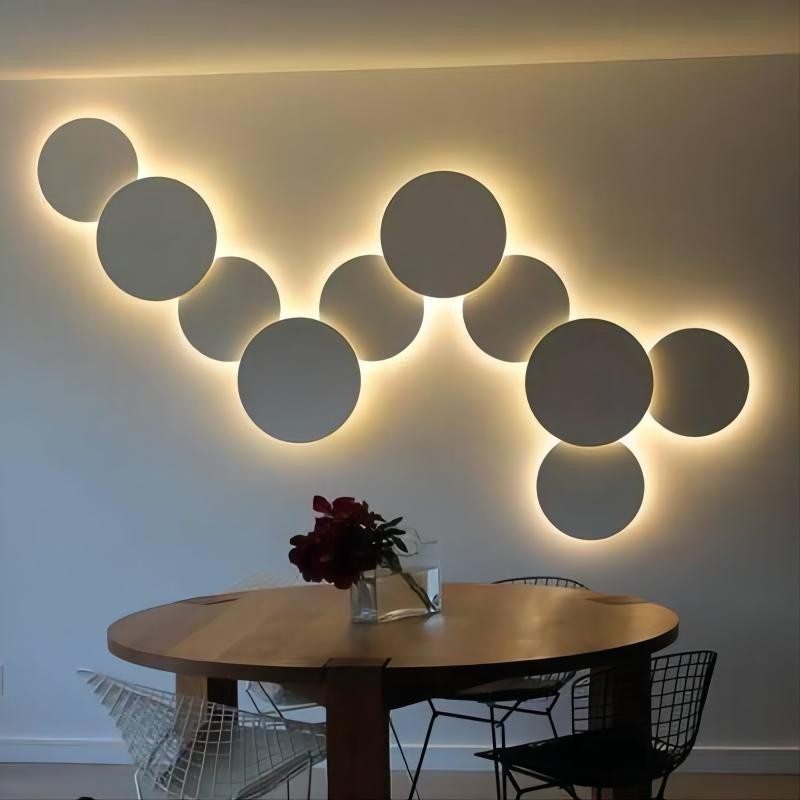 Design Puck Wall Art Wandlamp Rond