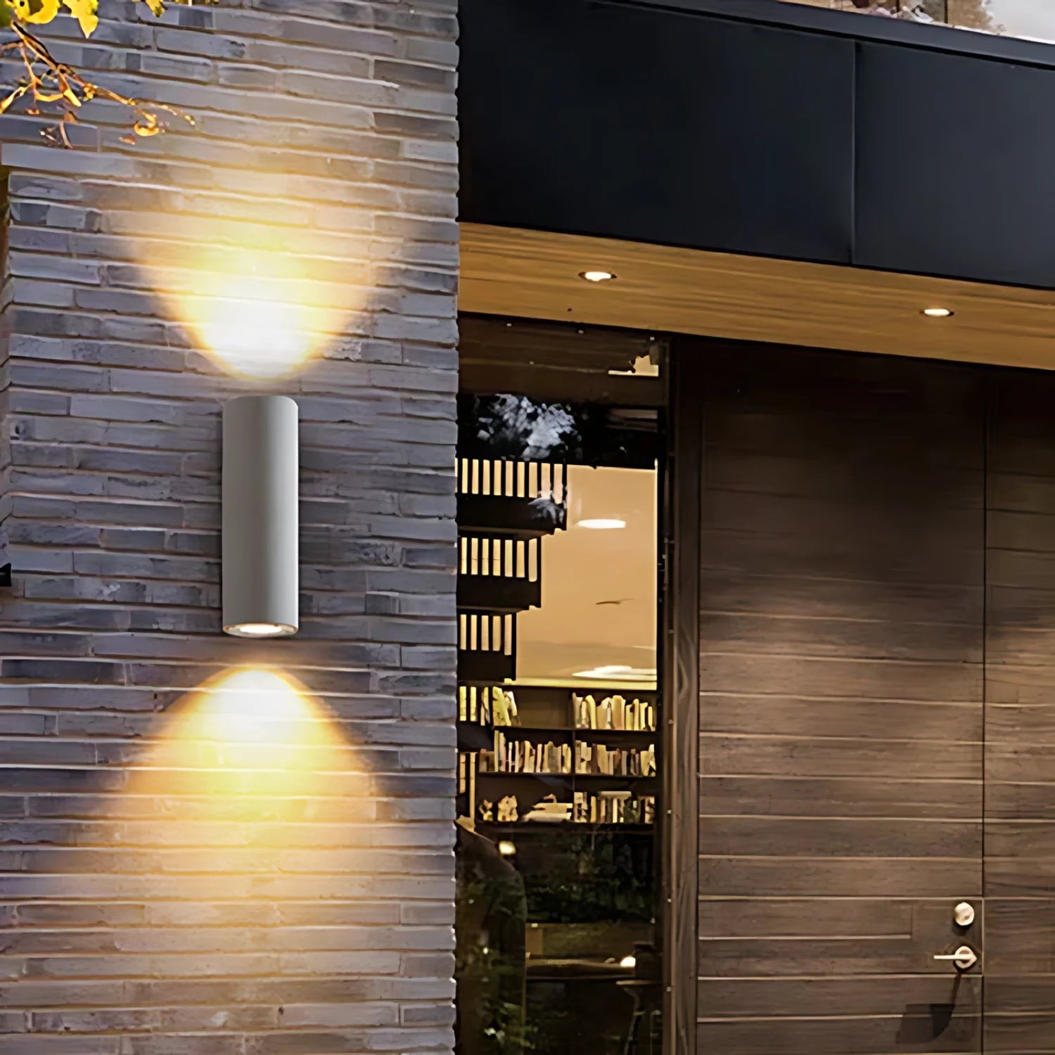 Midnight Glow Minimalistische Cement Binnen/Buiten Wandlamp HL3330