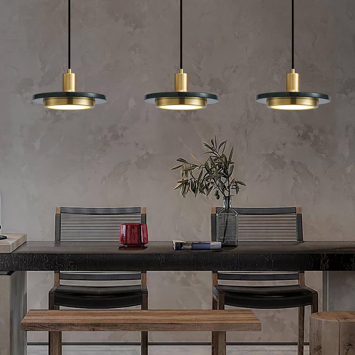 Dubbele cirkel hanglamp HL459