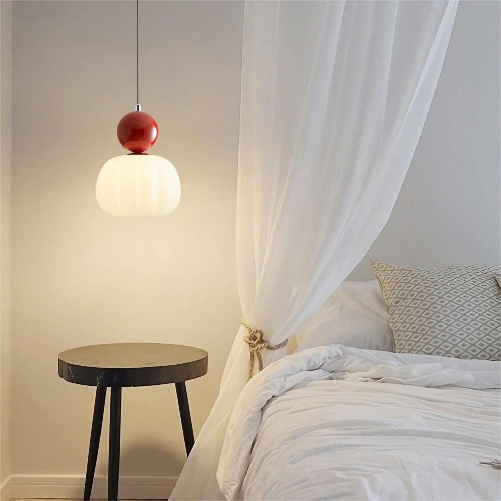 Crèmekleurige Bauhaus Art Deco hanglamp HL155