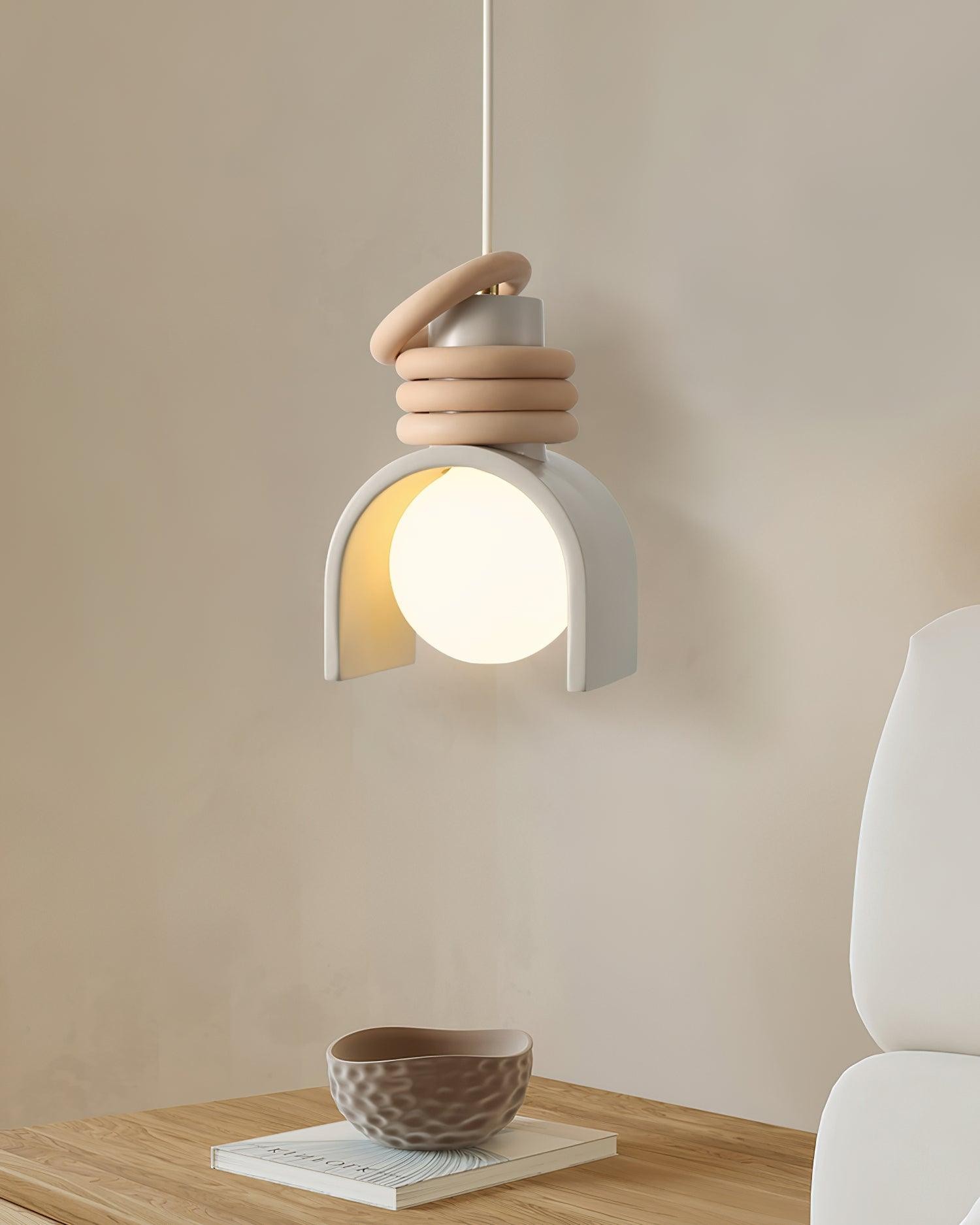 Moderne creatieve hars hanglamp HL898