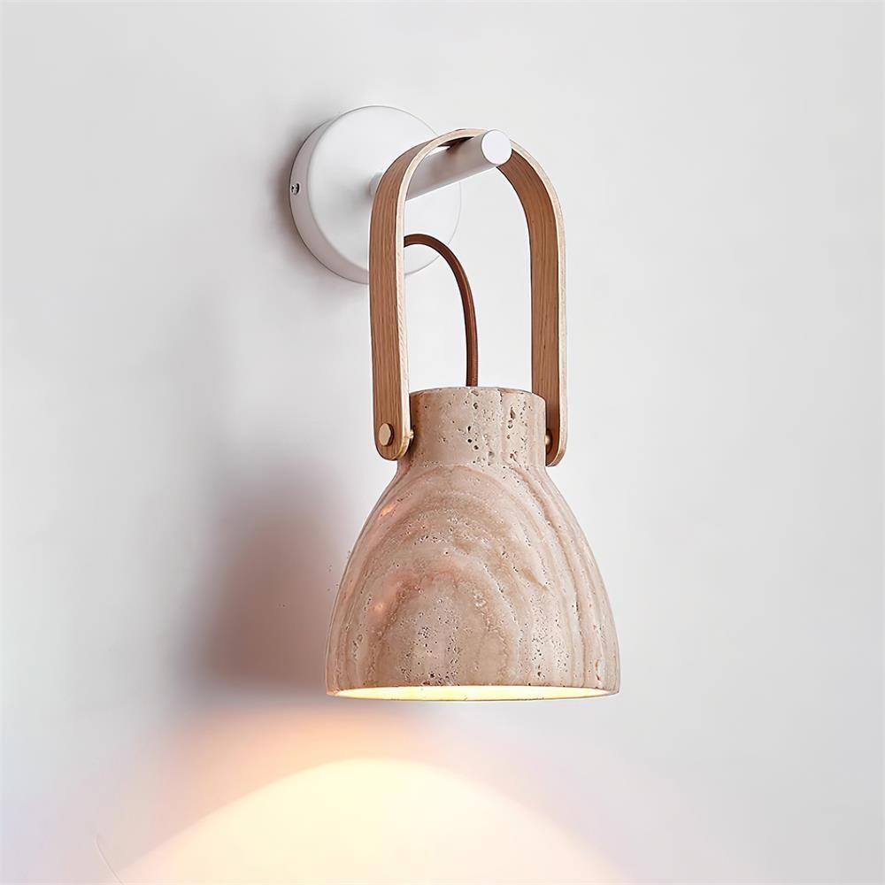 Gepersonaliseerde creatieve gebogen draagbare wandlamp HL512