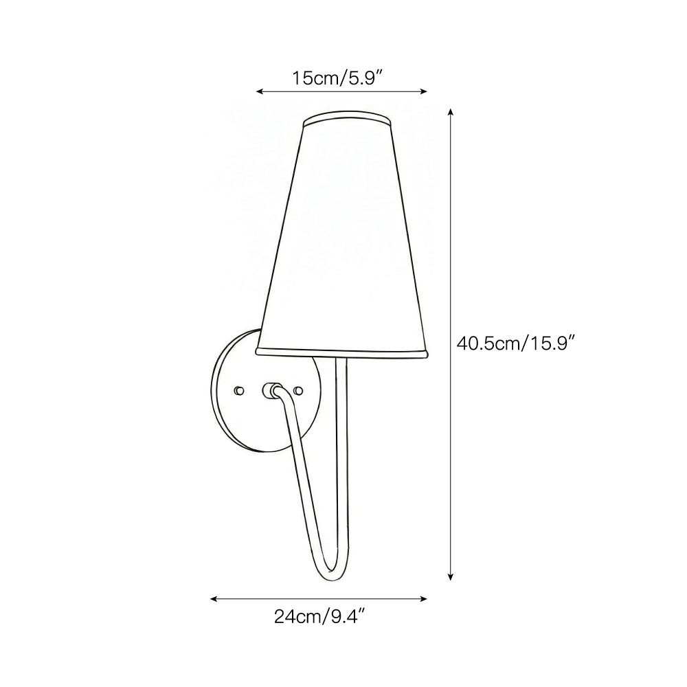 Scoop wandlamp HL3309