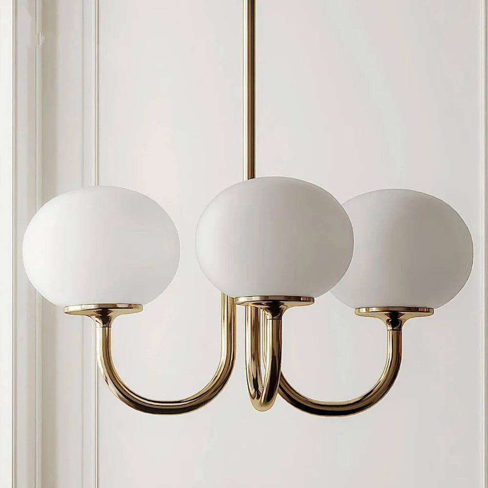 Marshmallow Moderne Glazen Kroonluchter HL3329