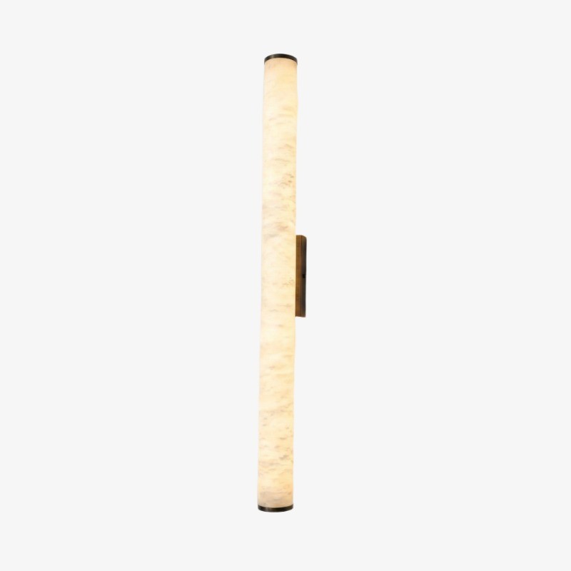 Solaryx Moderne Alabaster Wandlamp - Verlichting voor Slaapkamer en Woonkamer HL2484