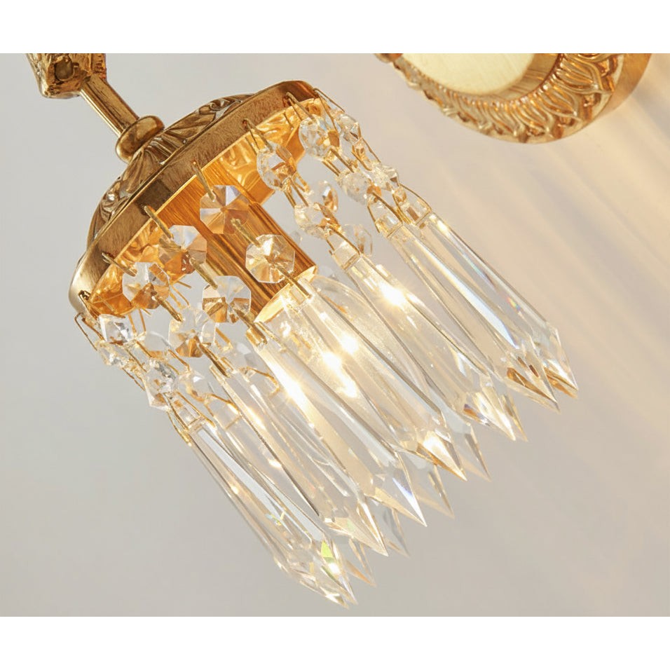 Wandlamp met geweikristal HL3293