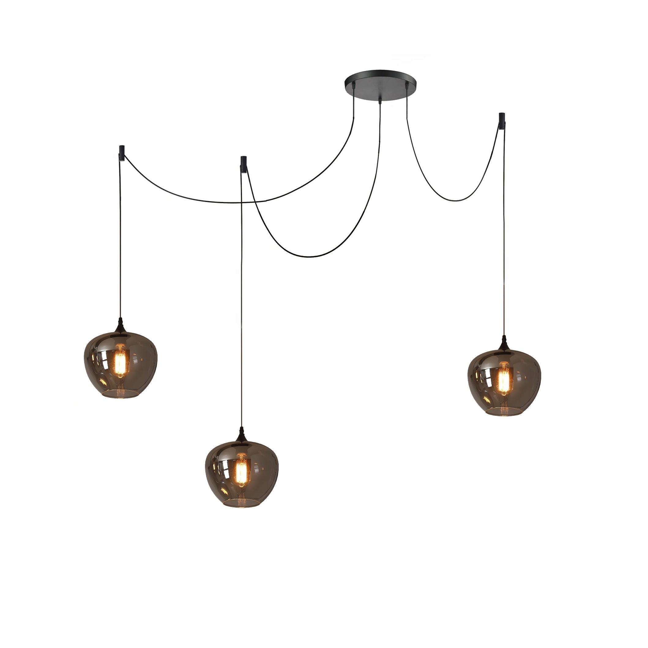 Flesvormige hanglamp HL2916