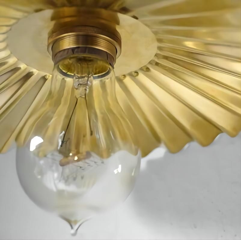 Koperen paraplu hanglamp