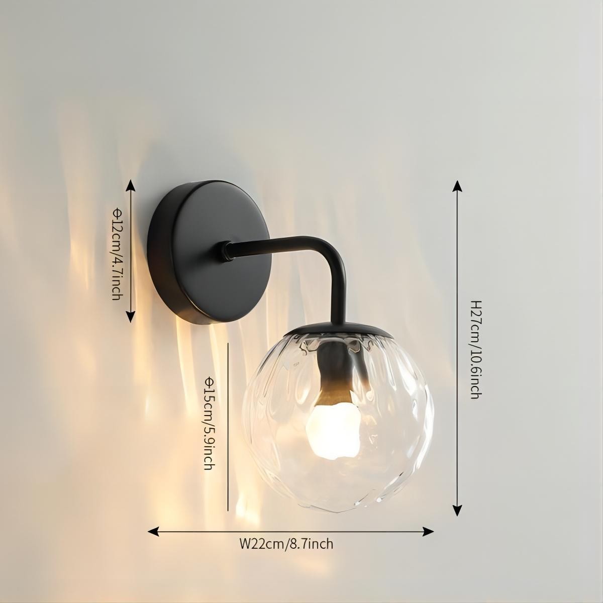Miira Moderne Metalen Wandlamp Slaapkamer