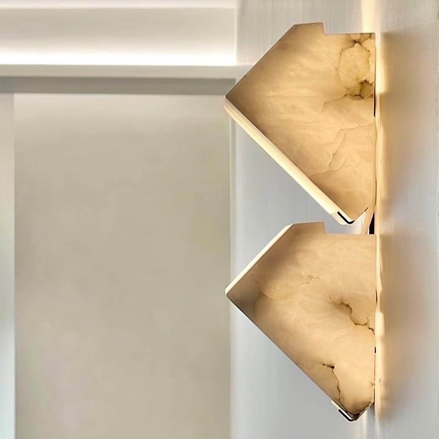 Albasten wandlamp voor trappenhuis HL3201