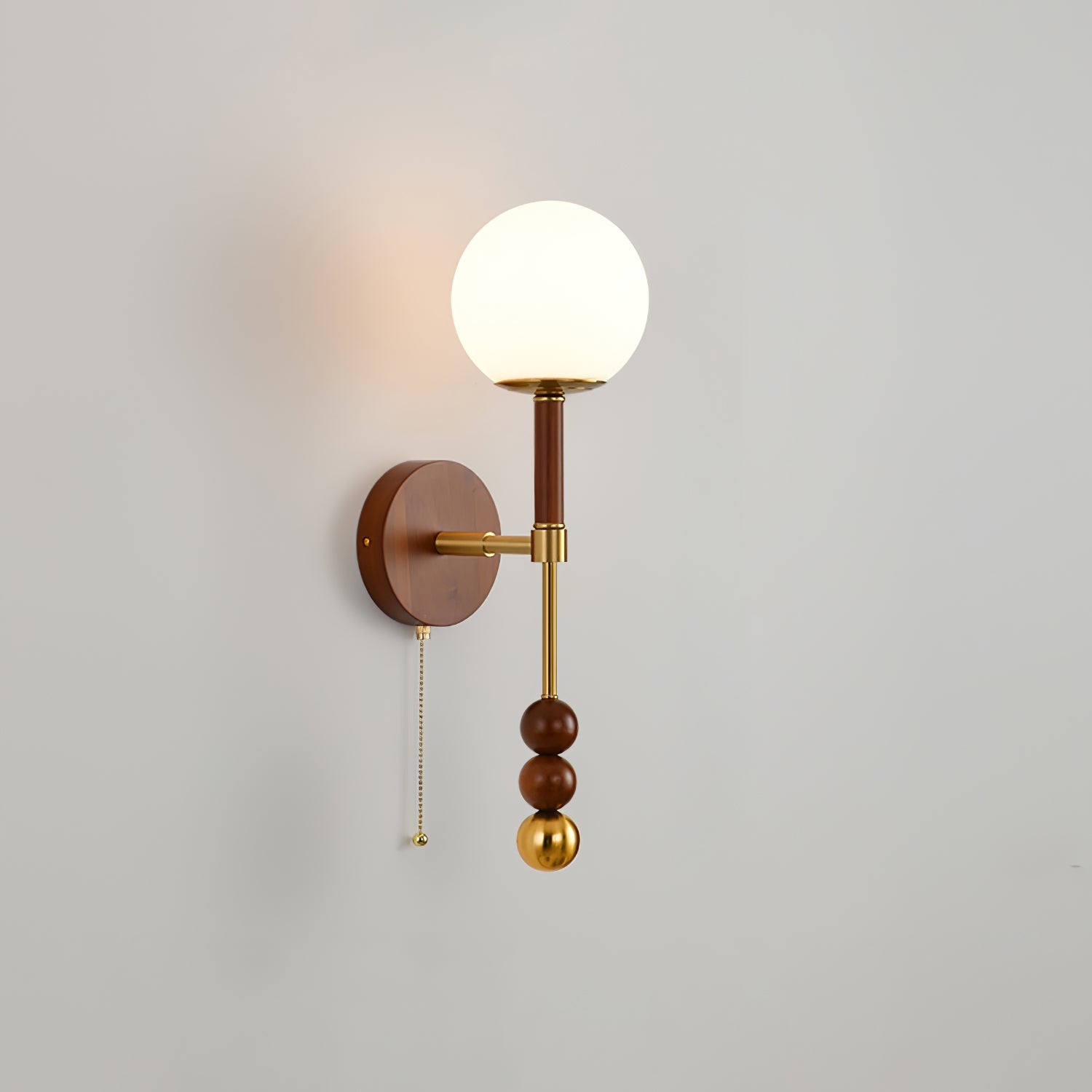 Retro Massief Houten Serie Wandlamp HL769