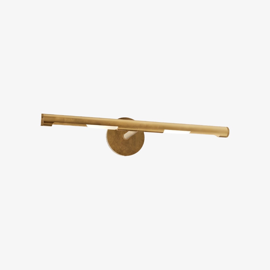 Aurix wandlamp voor kunstwerken - Schilderijlamp met verouderde afwerking voor het accentueren van schilderijen HL2377