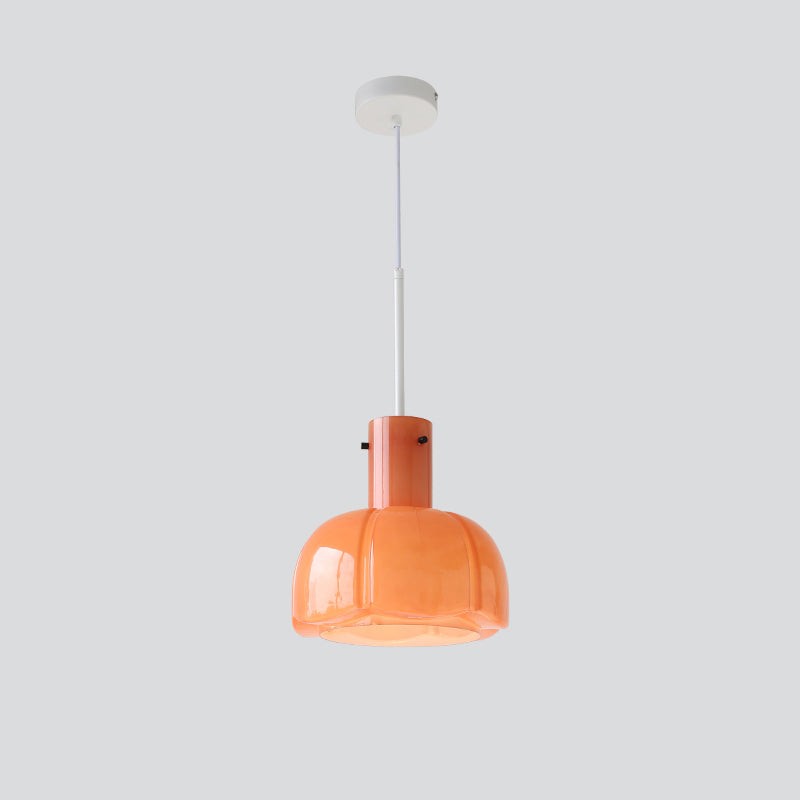 Franse pastorale stijl bloemblaadje glazen hanglamp HL637