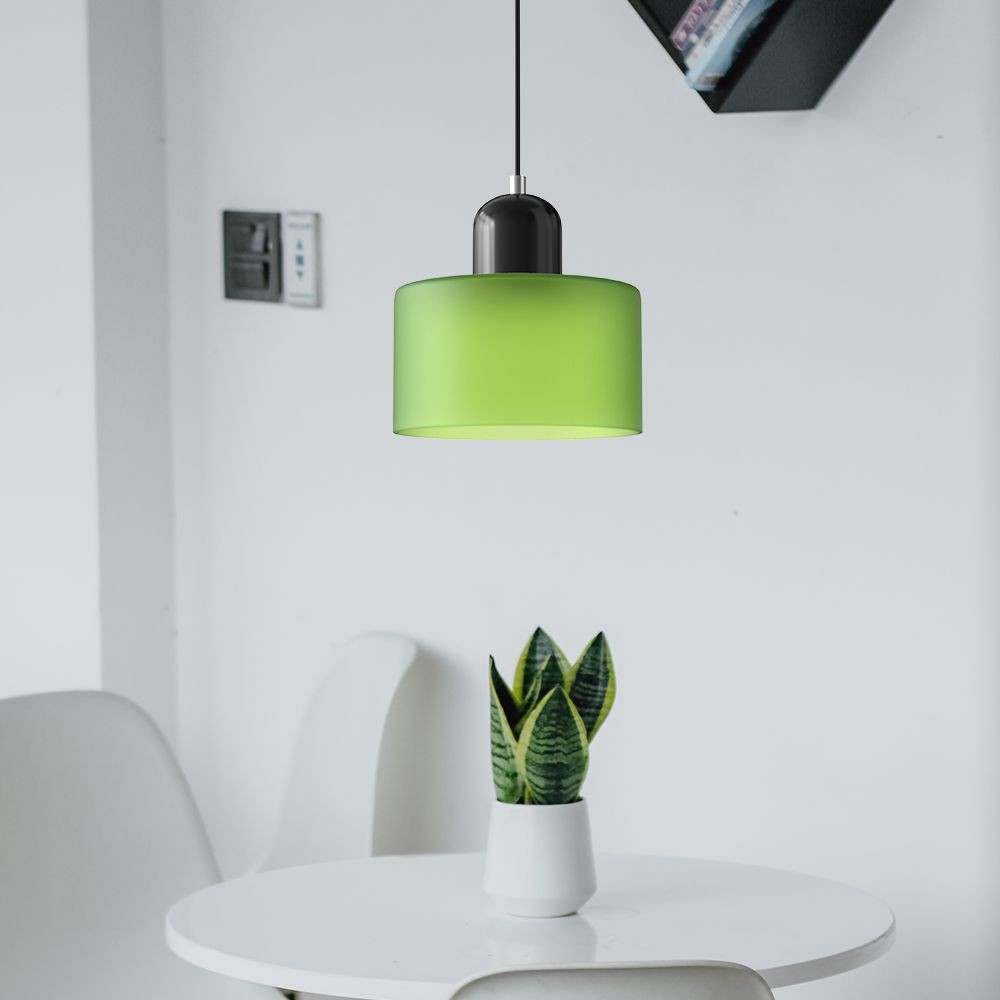 Kalo Cilinder Hanglamp - Glazen Lamp in Scandinavische Stijl voor Eet en Slaapkamer HL107