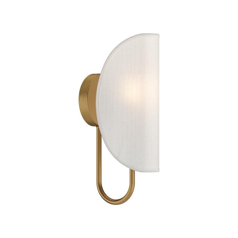 Bladmotief messing wandlamp HL3100