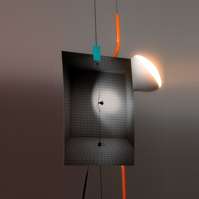 Minimalistische Metalen Lineair Design Lamp