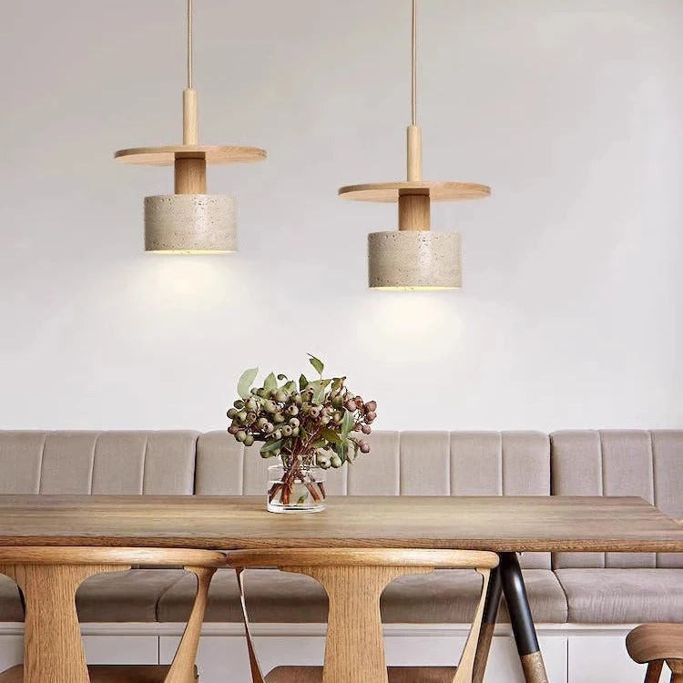 Travertin Vintage Retro Stijl Hanglamp HL3477
