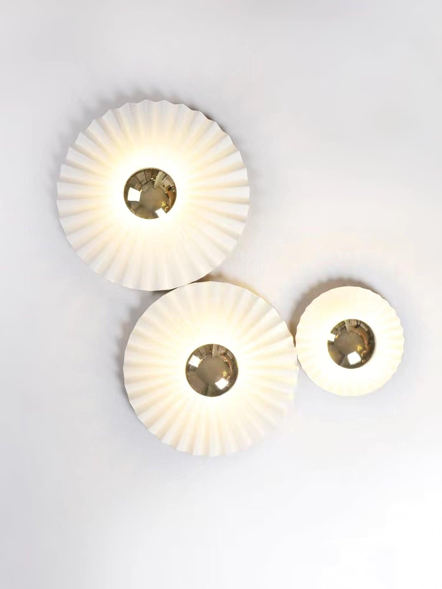Moderne creatieve wandlamp met schelpmotief HL887