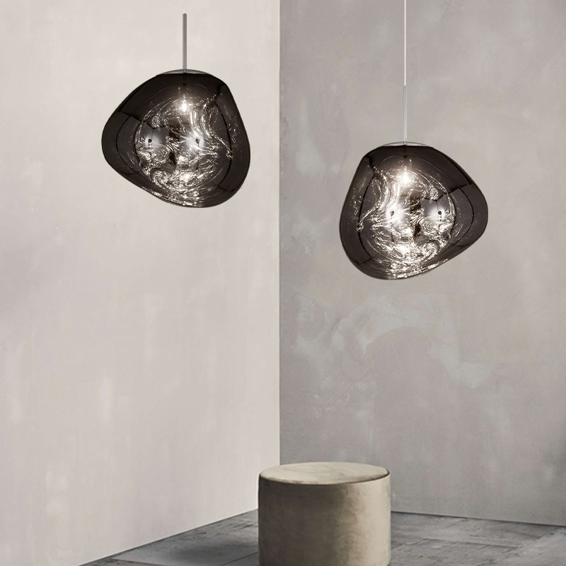 Glass Dynamic Surface Hanglamp