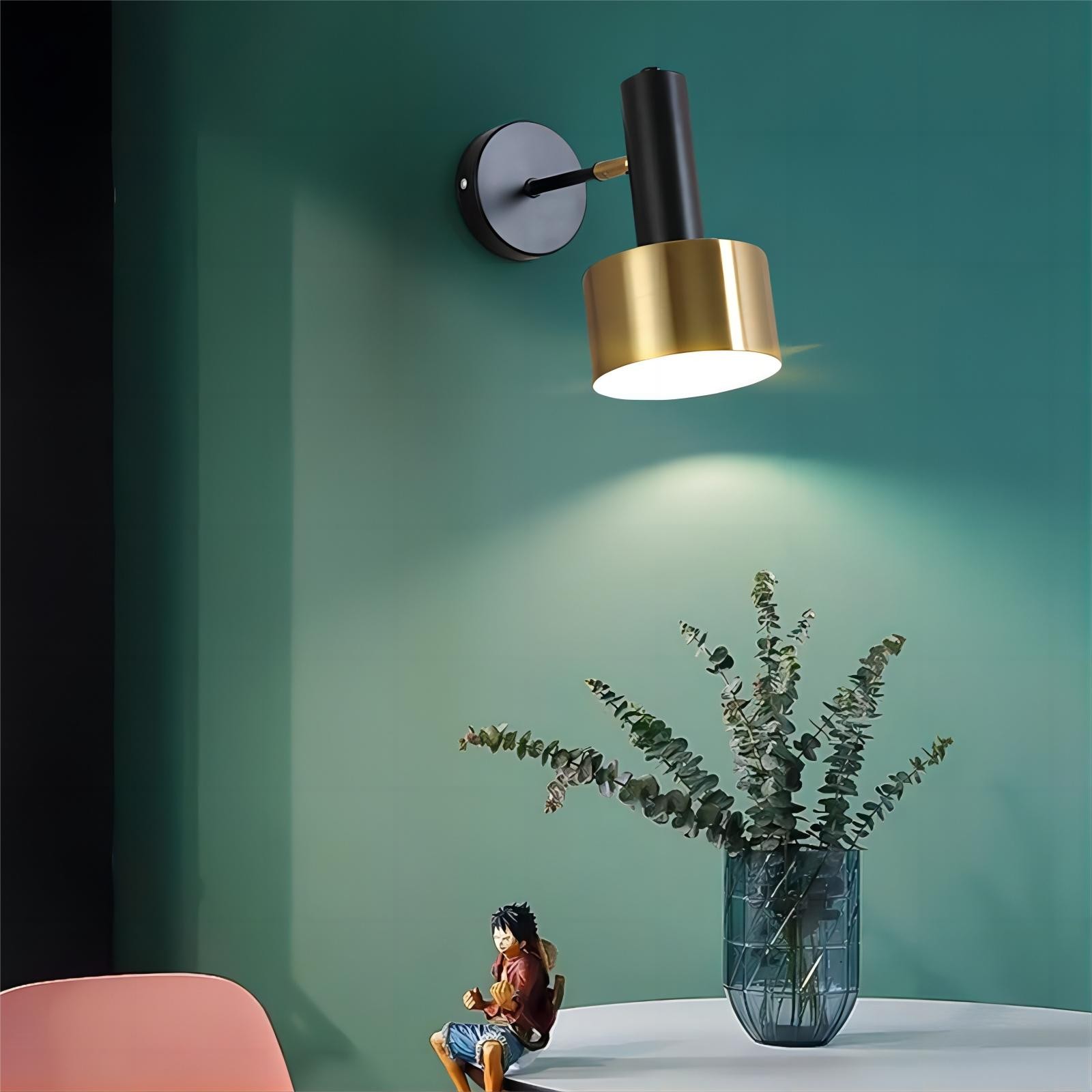 Scandinavische draaibare dimbare leeswandlamp HL170