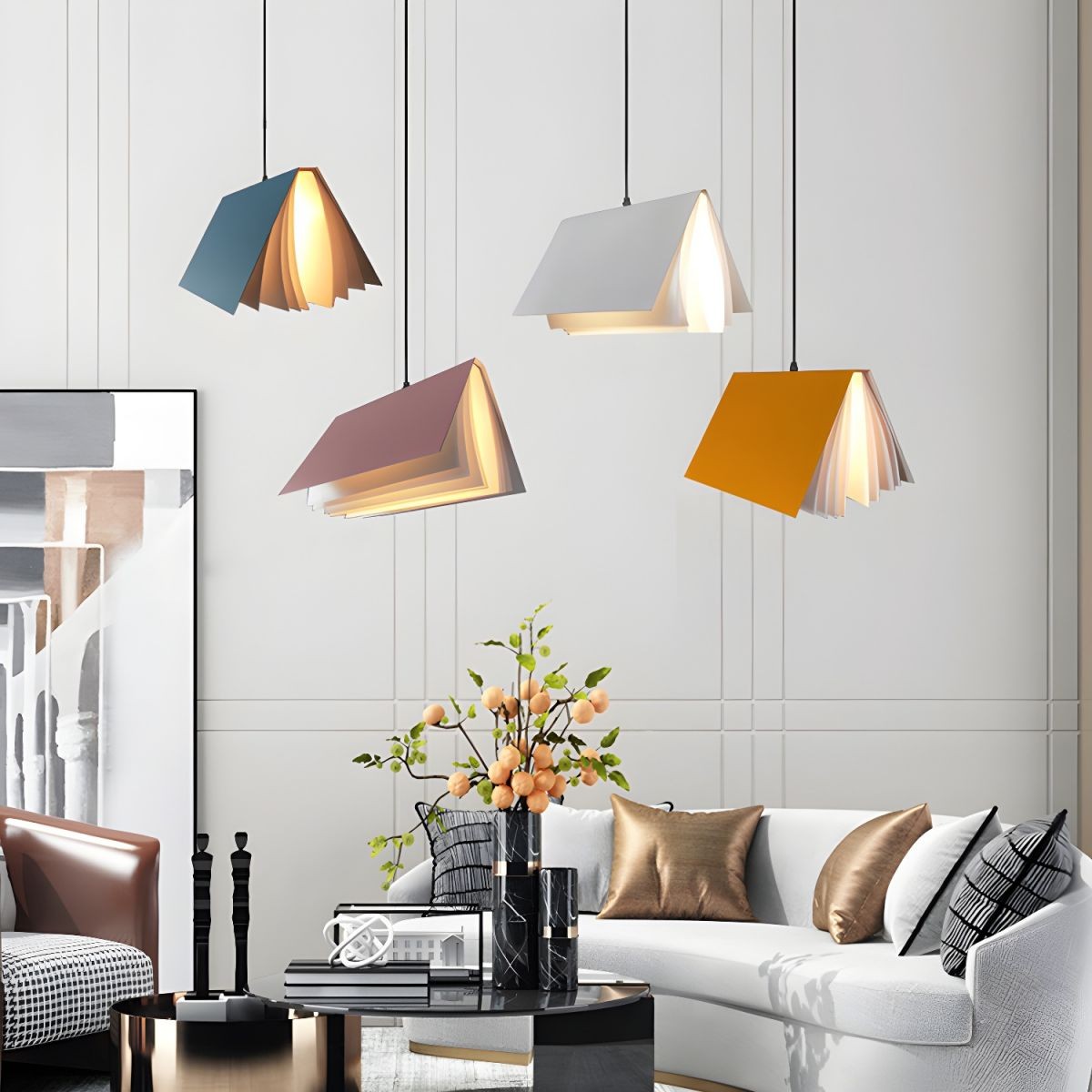 Minori Creatieve Kleurrijke Boek Hanglamp HL1274