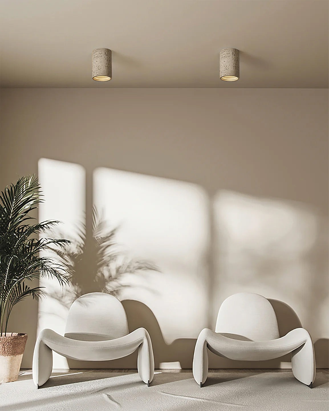 Moderne Wabi-Sabi cilindrische plafondlamp HL513