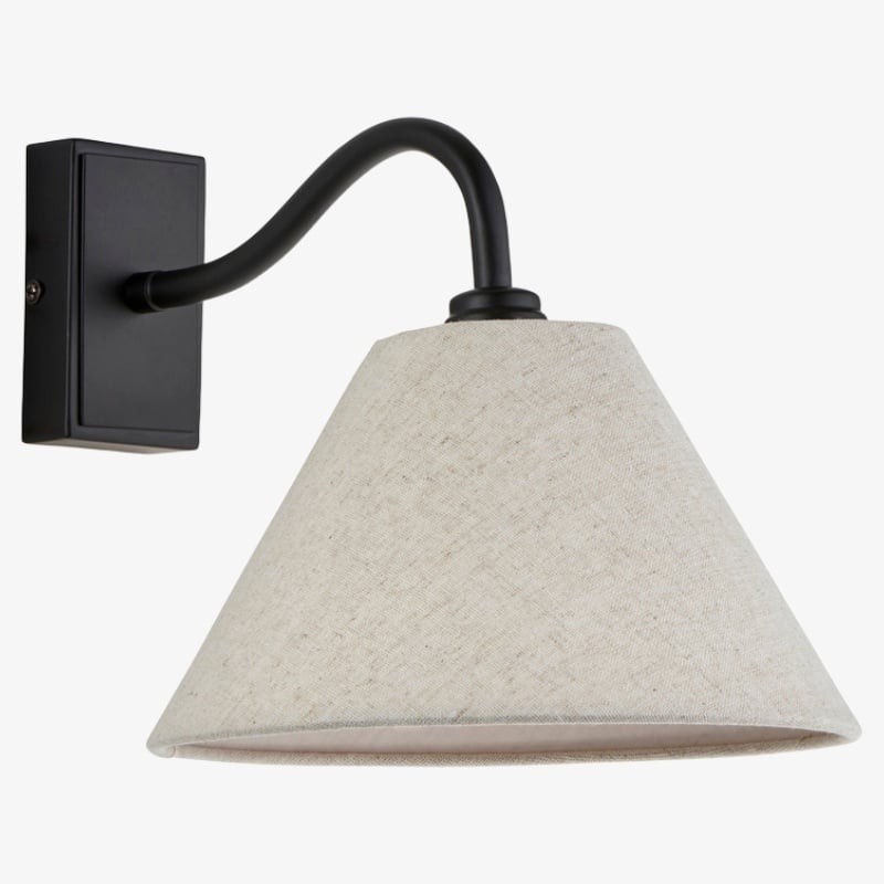 Lumweve wandlamp - geplooide kap, verfijnde wandlamp voor gang en studeerkamer HL2111
