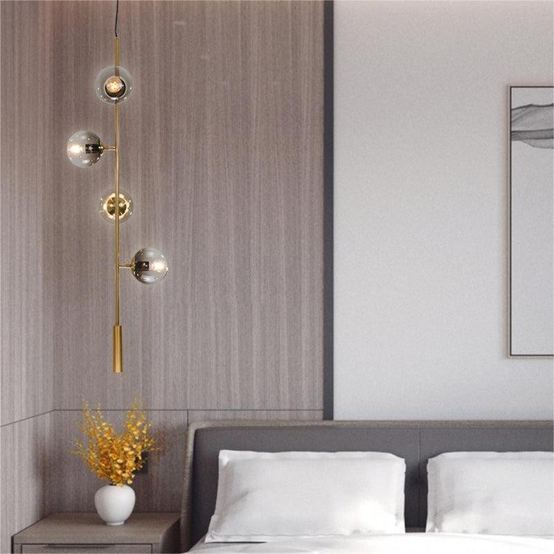 Orb moderne glazen bol hanglamp voor woonkamer