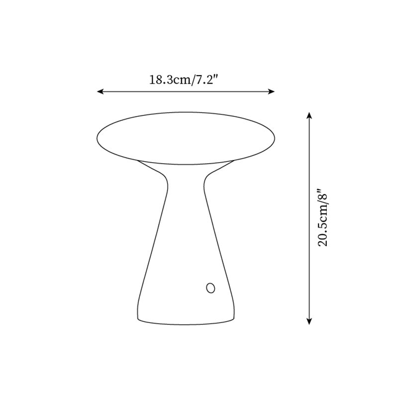 Eenvoudige stijl Touch Dimmende tafellamp HL566