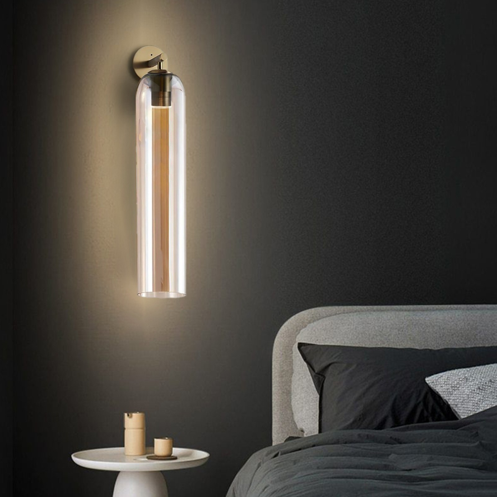 Kunstglazen wandlamp HL360
