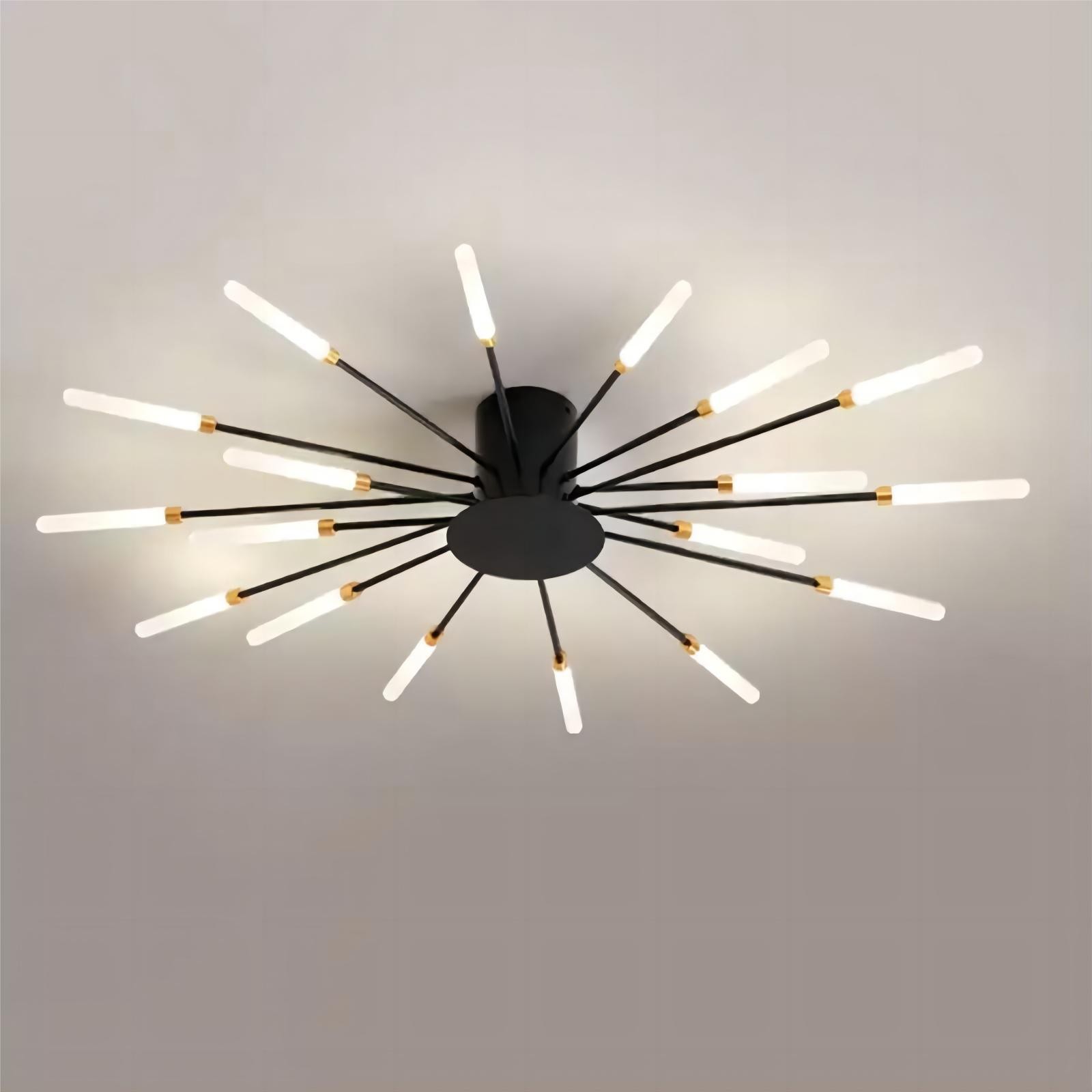 Moderne Spoetnik vuurwerk LED vertakkingsplafondlamp HL108