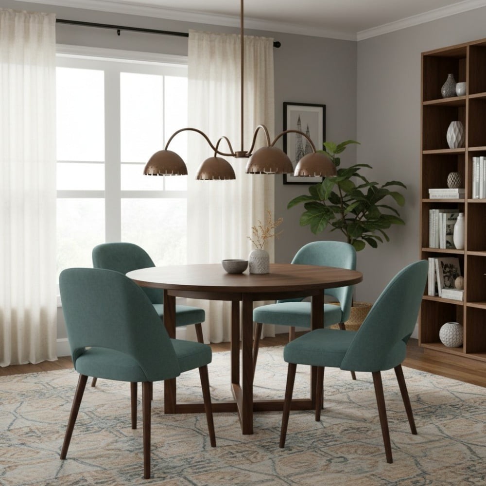 Lustrona Moderne Kroonluchter - Artistieke Metalen Structuur, een opvallende lamp voor woon- of eetkamer HL1852