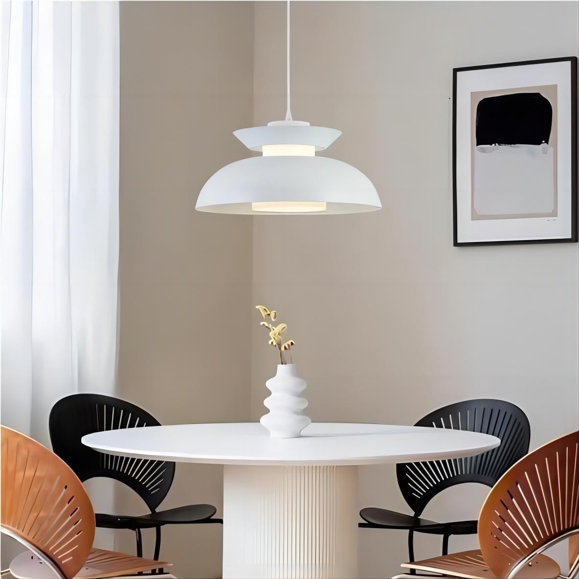 Noordse Macaron Layer Disc Hanglamp HL192