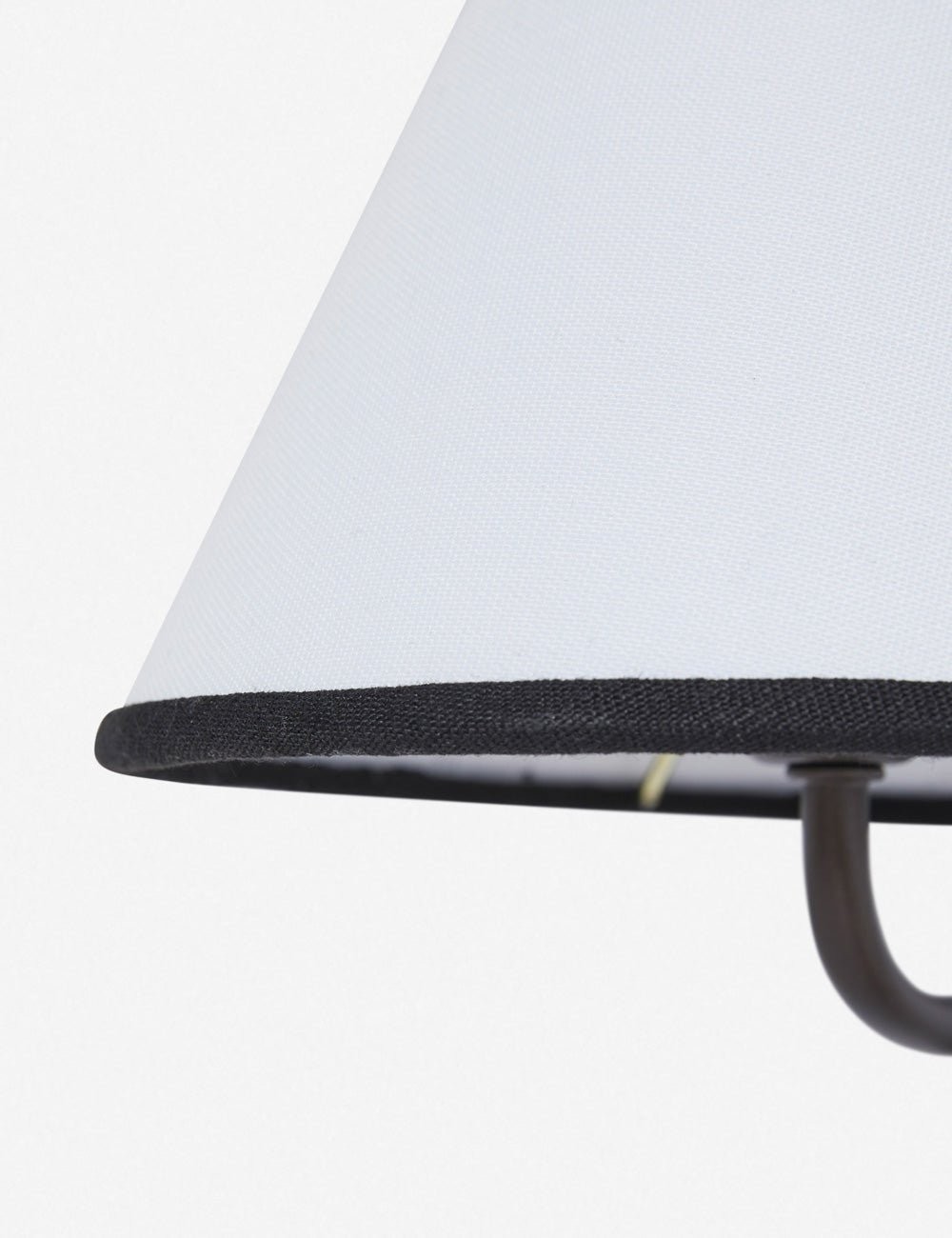 Kulo stoffen wandlamp – moderne wandlamp met dubbele arm van linnen voor de woonkamer HL1785