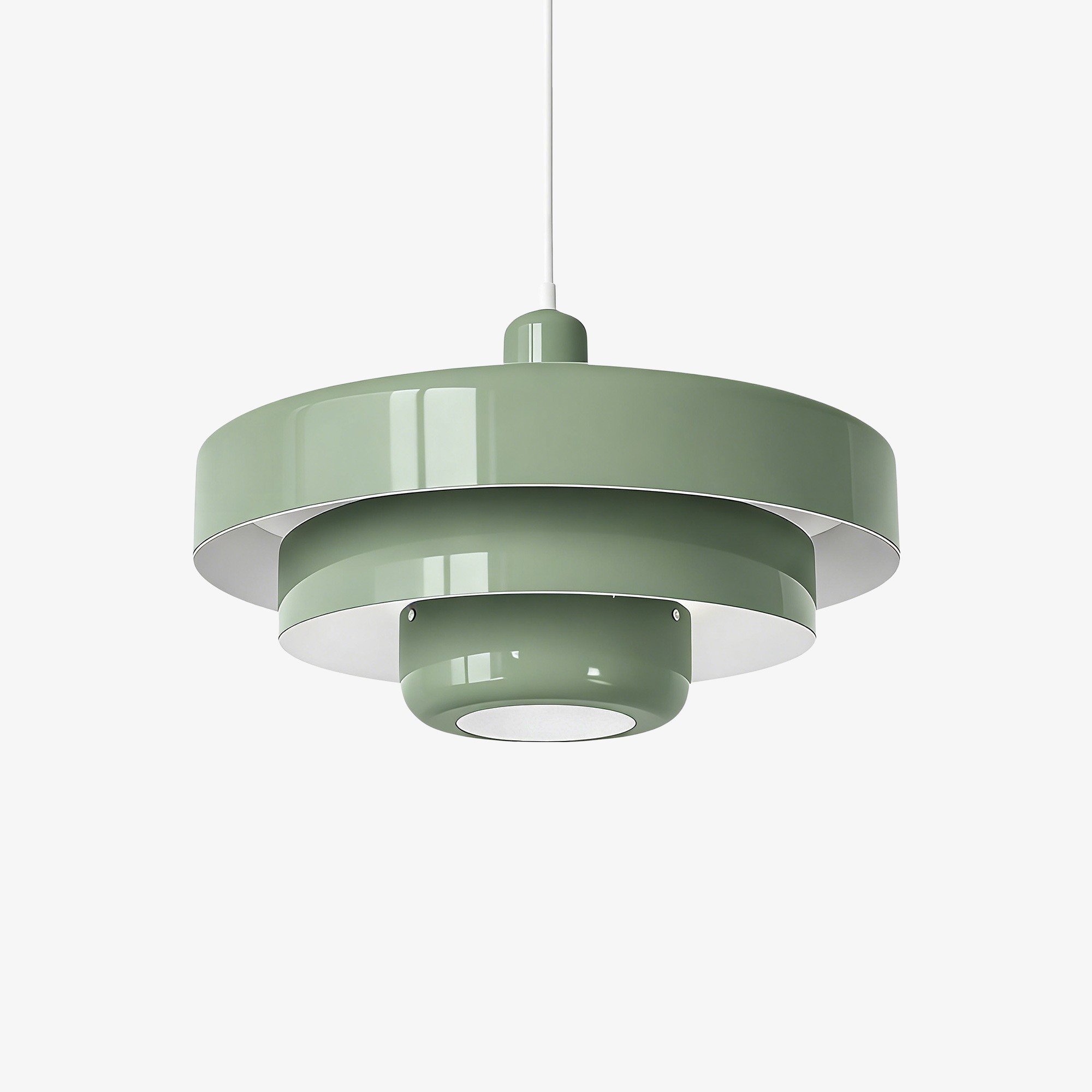 Macaron Disc Hanglamp - Scandinavische Meerlaagse Hanglamp van Metaal voor de Keuken HL179