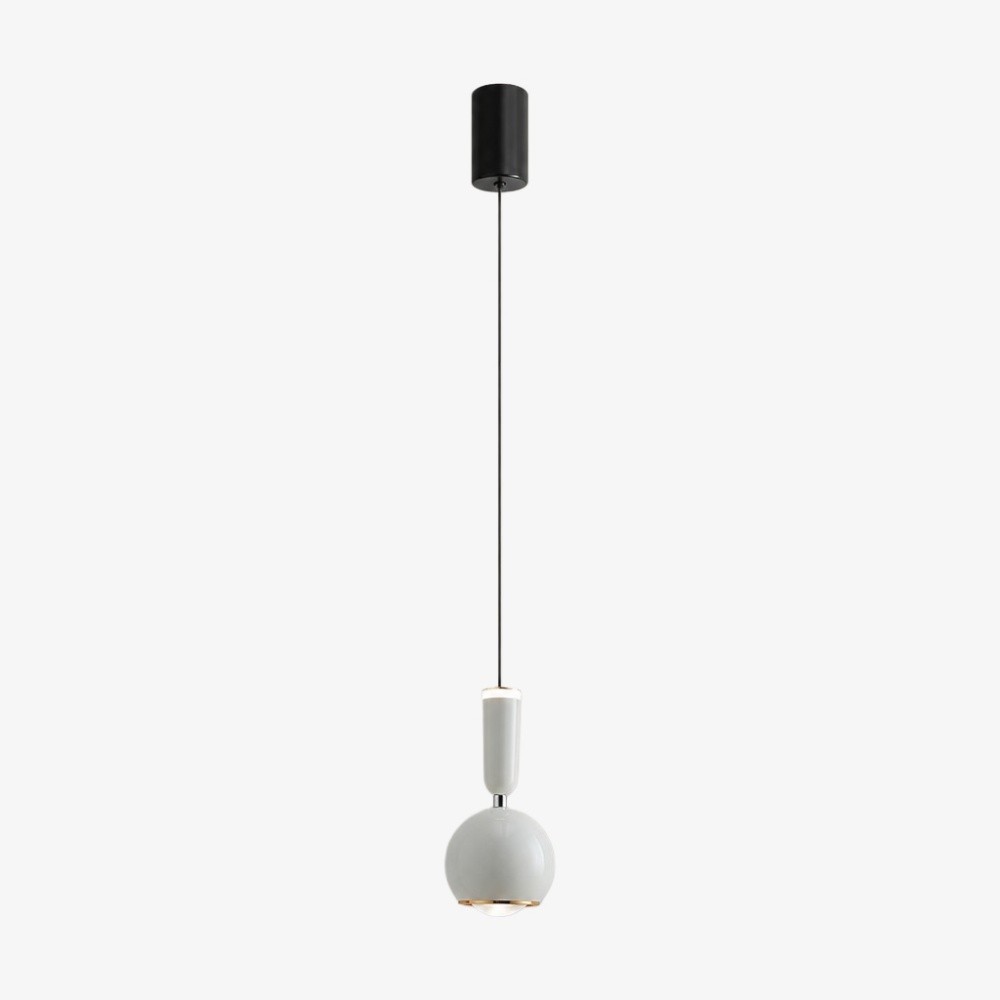 Veridia Moderne Verstelbare Slanke Hanglamp - Metalen Acryl Hanglamp voor Slaapkamer en Hal HL3541