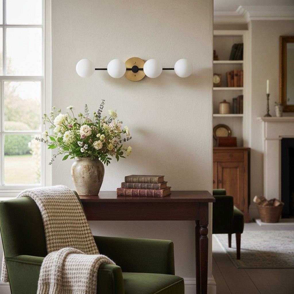 Glorica Glazen Lange Badkamerlamp - Modern Minimalistisch Wandlampontwerp HL1685