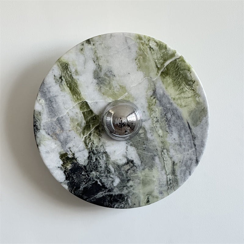 Groene Calacatta marmeren wandlamp HL3185