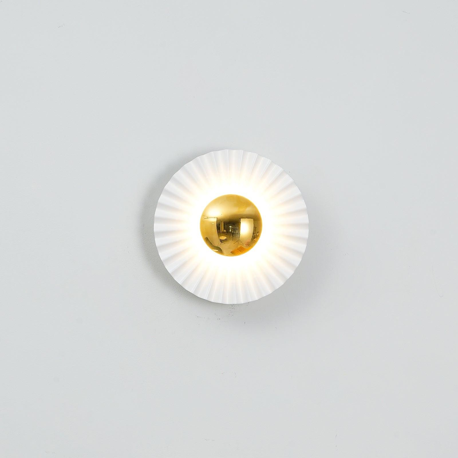 Moderne creatieve wandlamp met schelpmotief HL887