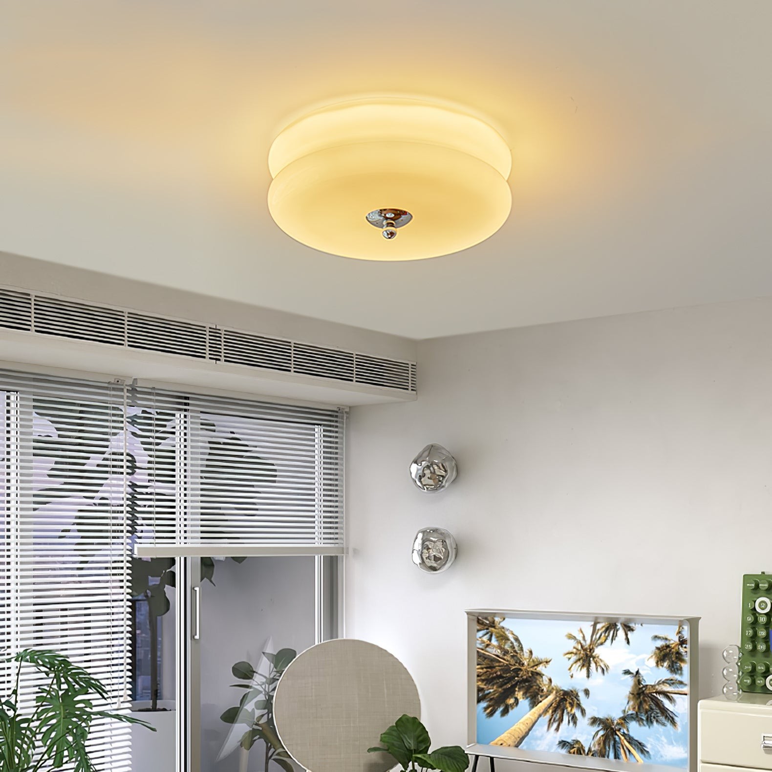 Art Deco Vintage Inbouw plafondlamp HL151