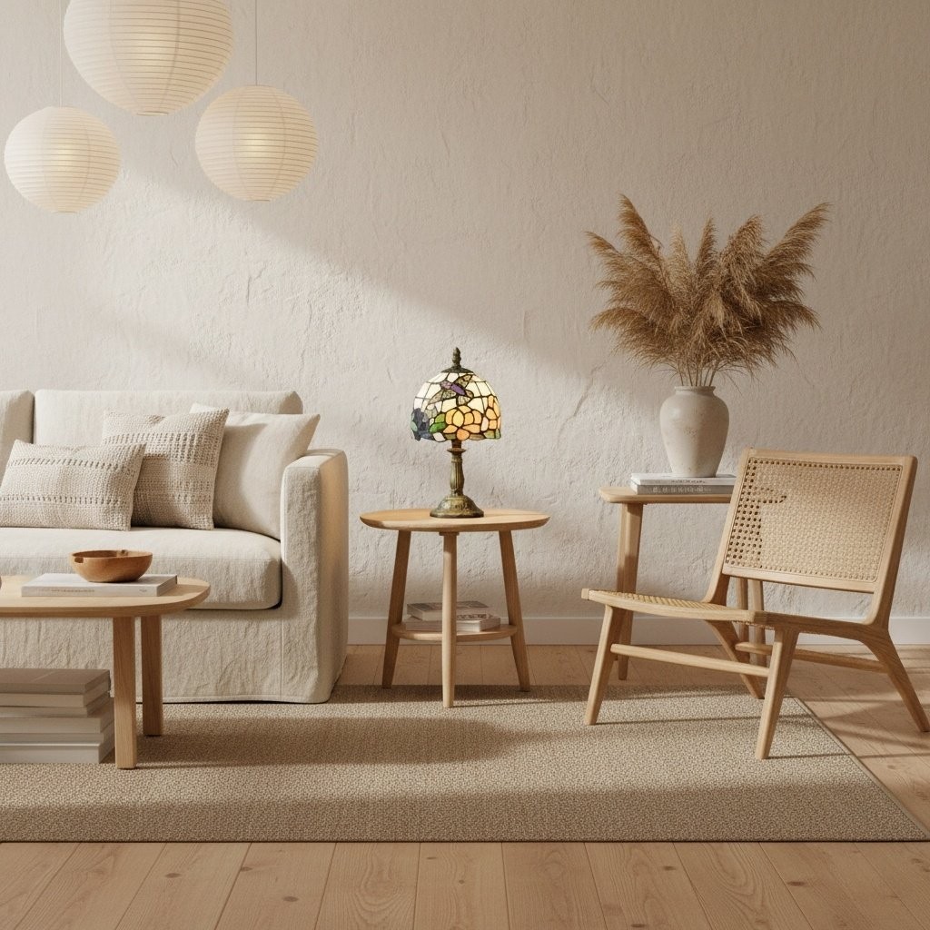 TF Harken Decoratieve Juweel Tafellamp - Prachtig glazen ontwerp, perfect voor slaapkamer of woonkamer HL2141