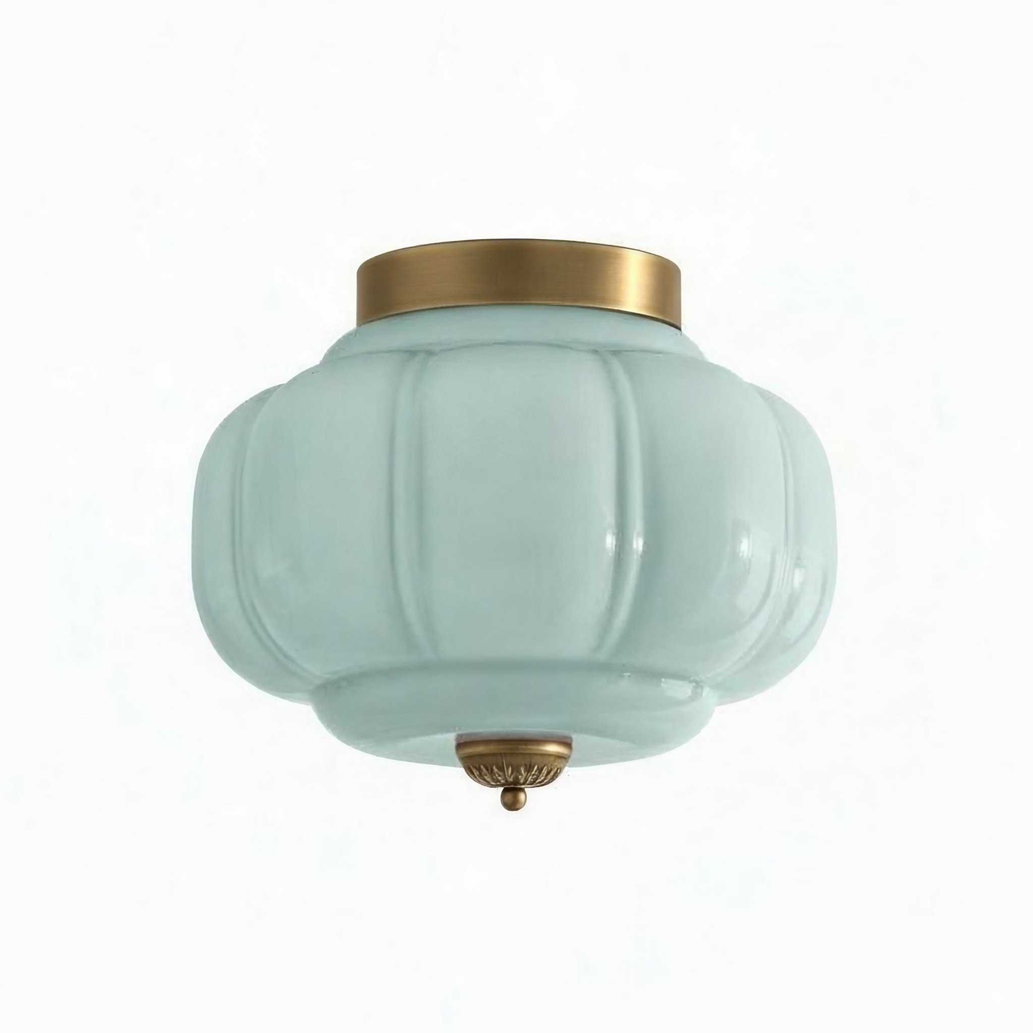 Vintage Eloise melkglas plafondlamp - Vintage Charm Soft Glow HL1650