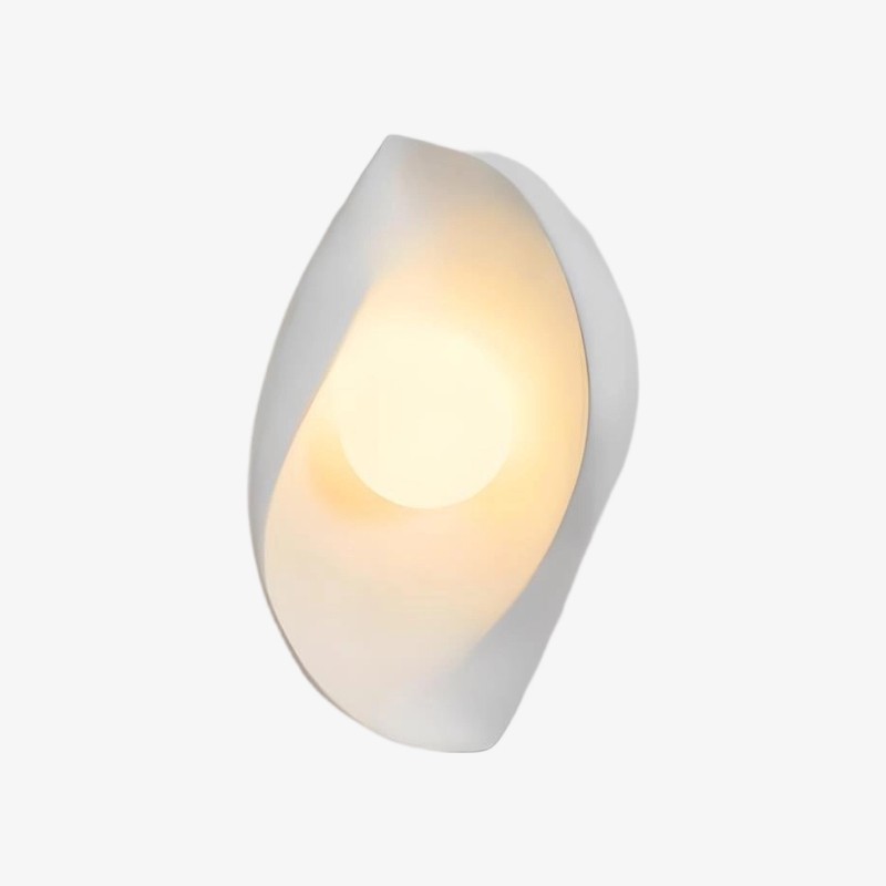 Goviena Moderne Wandlamp in Cocoonvorm - Minimalistische Decoratieve Wandlamp voor Slaapkamer en Hal HL3584